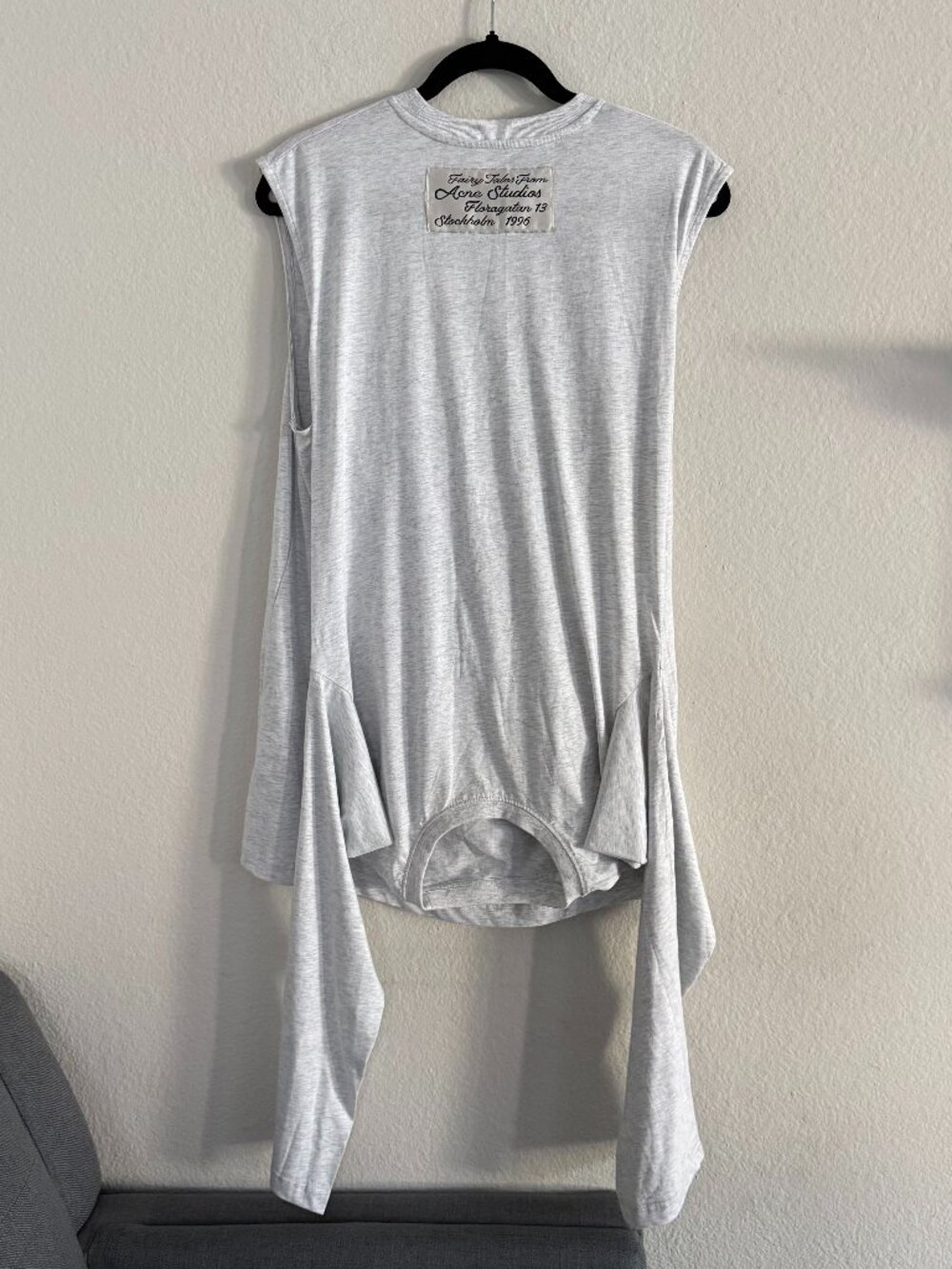 Acne emet double shirt designer top